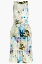 SUMMER ROMANCE SHORT - SHINY CREPONNE PRINTED 98 GR