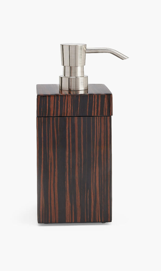 Macassar Ebony Soap Dispenser