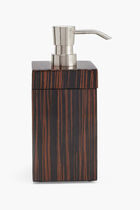 Macassar Ebony Soap Dispenser