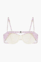 PRINTED UNDERWIRE BIKINI TOP