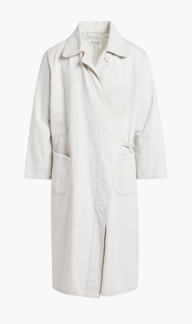 AVP LONG ICE TRENCH COAT