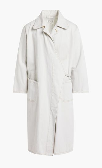 AVP LONG ICE TRENCH COAT