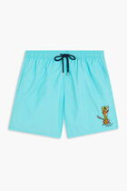 Tiger Printed Shorts