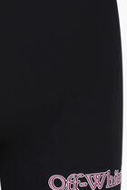 BIG BOOKISH LEGGING BLACK FUCHSIA