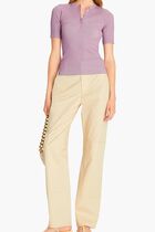 Viscose Ribbed Henley