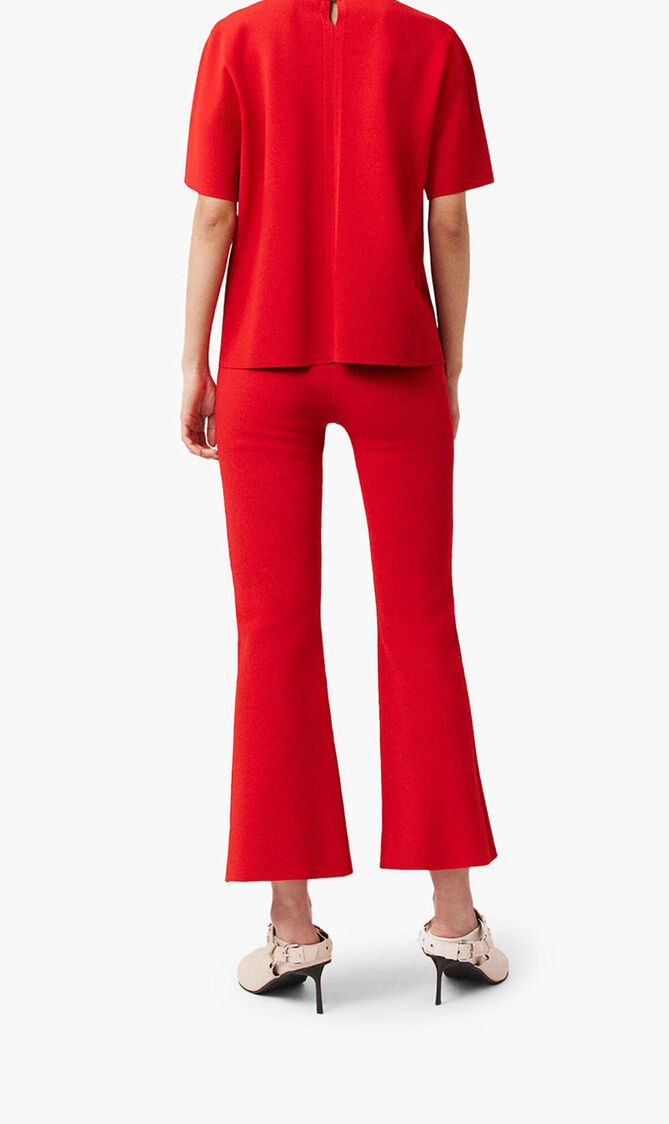 Mid Rise Flared Pants