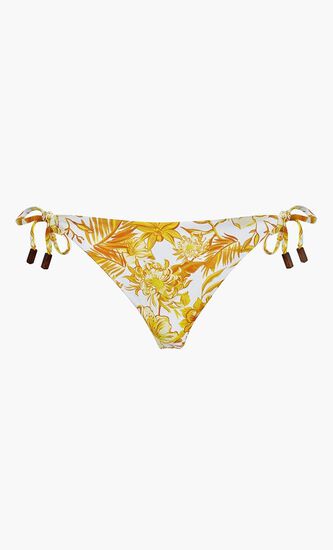 Tahiti Flowers Side Tie Bikini Bottom