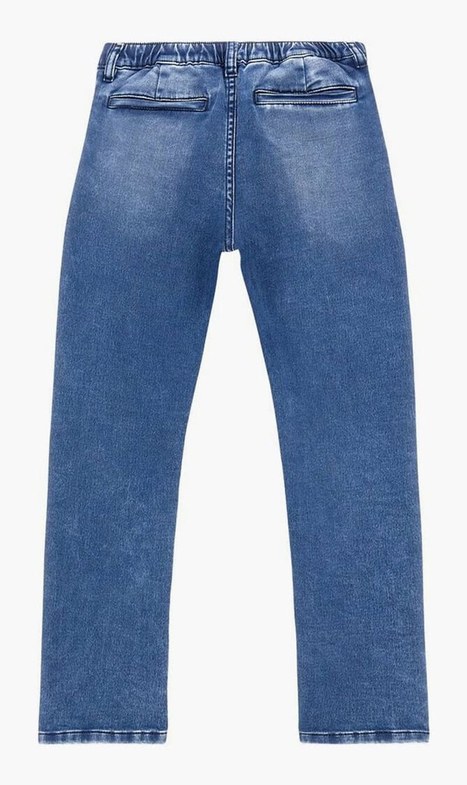 KNIT DENIM CHINO JOGGER PANTS