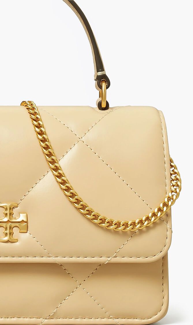 KIRA DIAMOND QUILT TOP-HANDLE