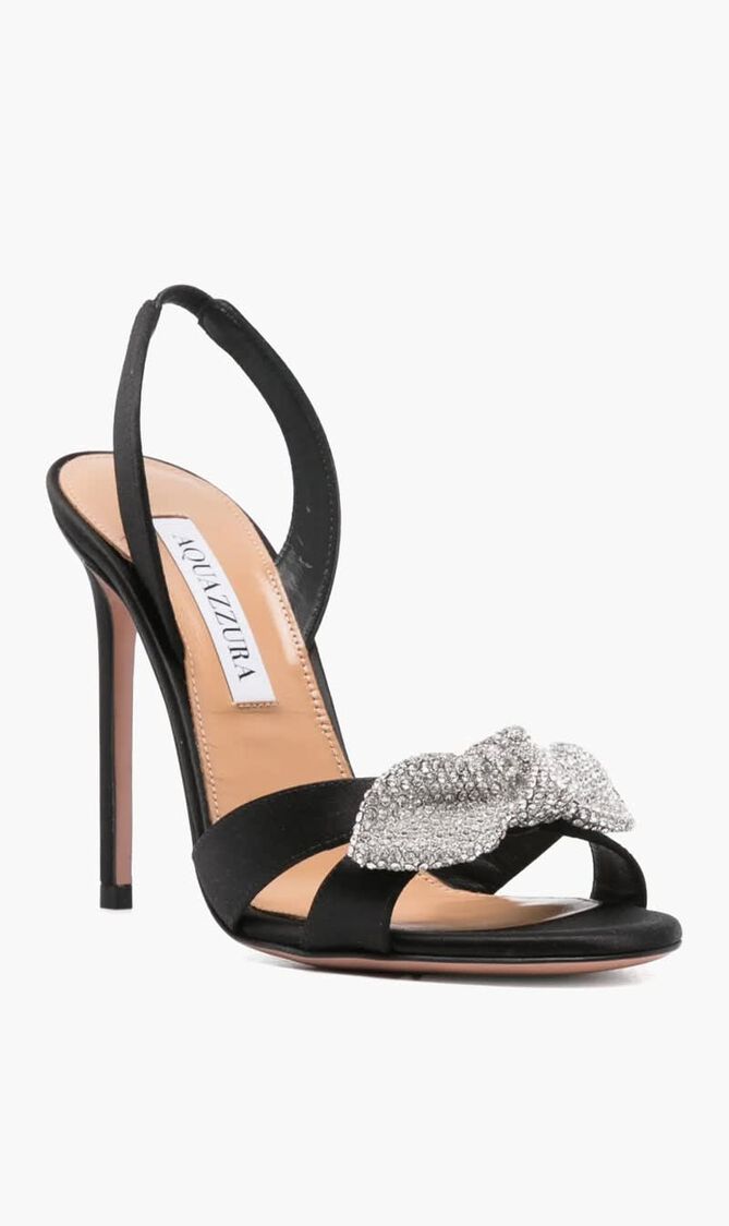 Very Bow Tie Crystal Sandals