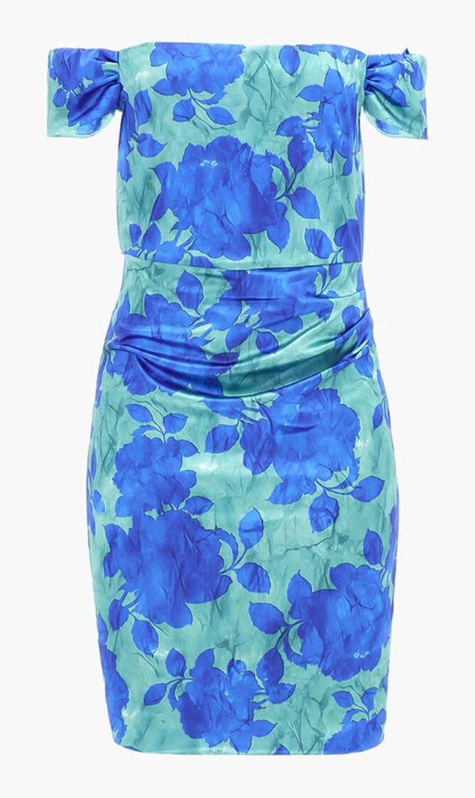 Floral Print Mini Dress
