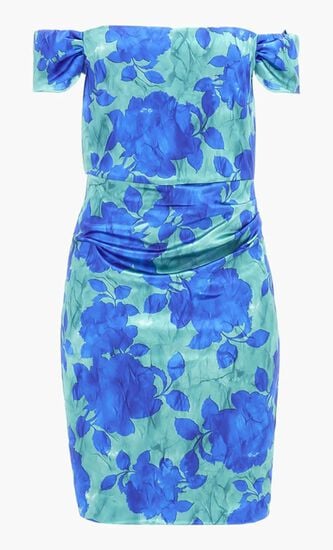 Floral Print Mini Dress