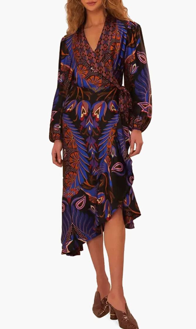 Heart Forest Midi Dress