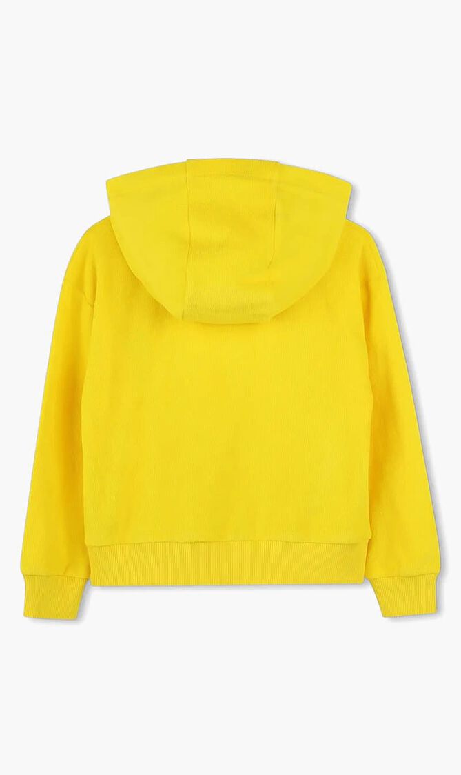 Zipped Hooded Cardigan