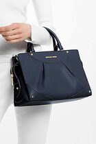 Enzo Medium Leather Satchel