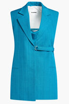 VEST 10 TM FLUID SILK AND VISCOSE