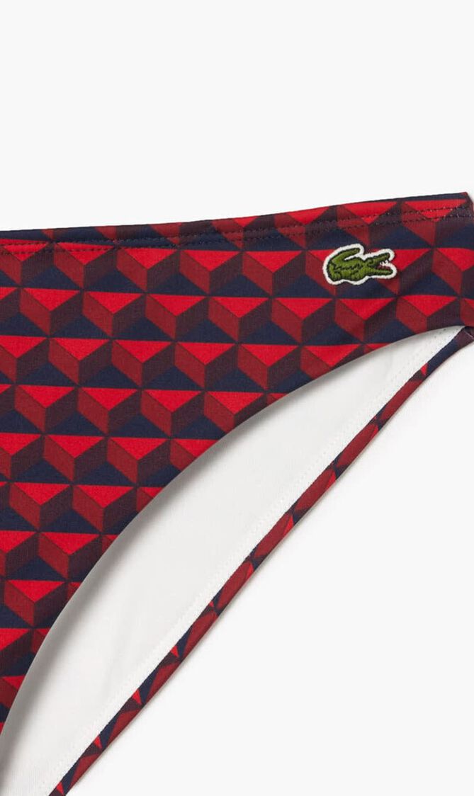 Monogram Burgundy Bikini Bottom