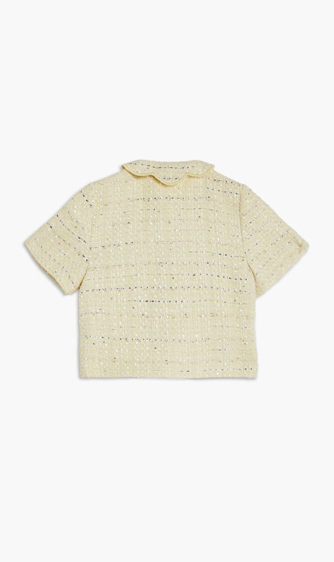 YELLOW BOUCLE JACKET