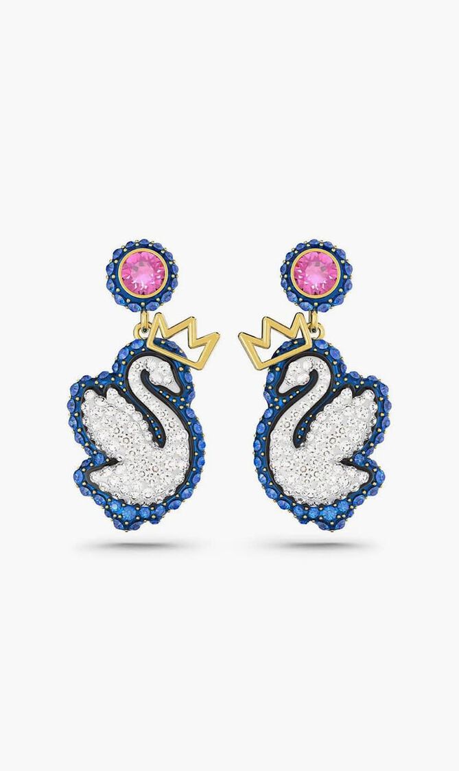 Pop Swan Stud Earrings