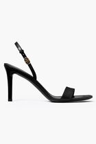 DOUBLE T BUCKLE HEEL SANDAL 85MM