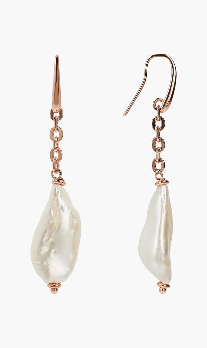 Pearl Pendant Earrings