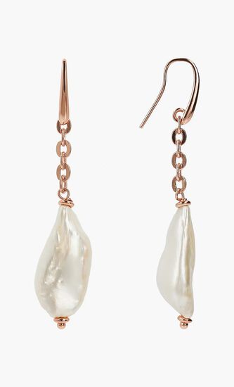 Pearl Pendant Earrings