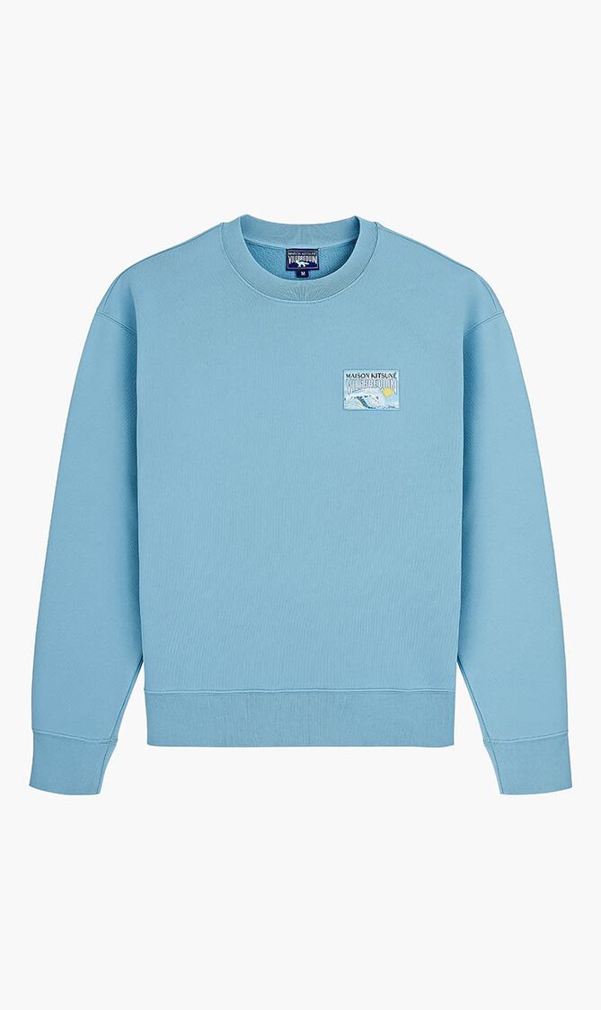 CottonSweatshirt Wave, Vilebrequin x Maison Kitsune
