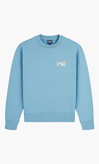 CottonSweatshirt Wave, Vilebrequin x Maison Kitsune