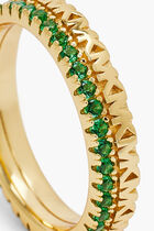 KORS MK RING STERLING SILVER 14K NANOGEM