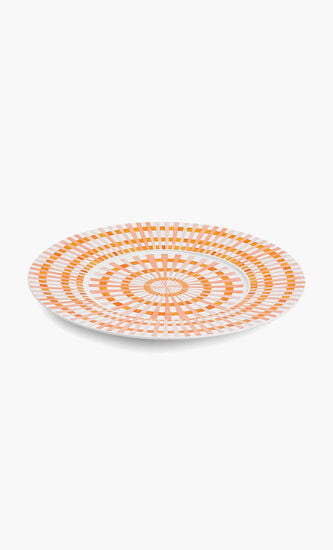 Terra Rosa Salad Plate Round Orange 21cm