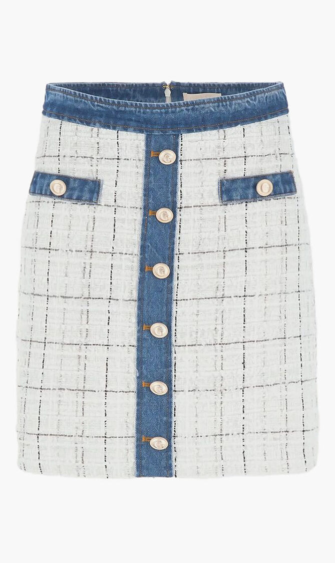 Tweed Mini Skirt