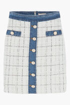 Tweed Mini Skirt
