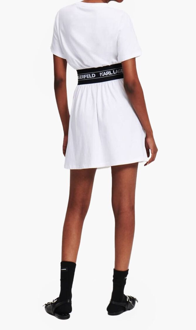 Logo Tape T-shirt Dress