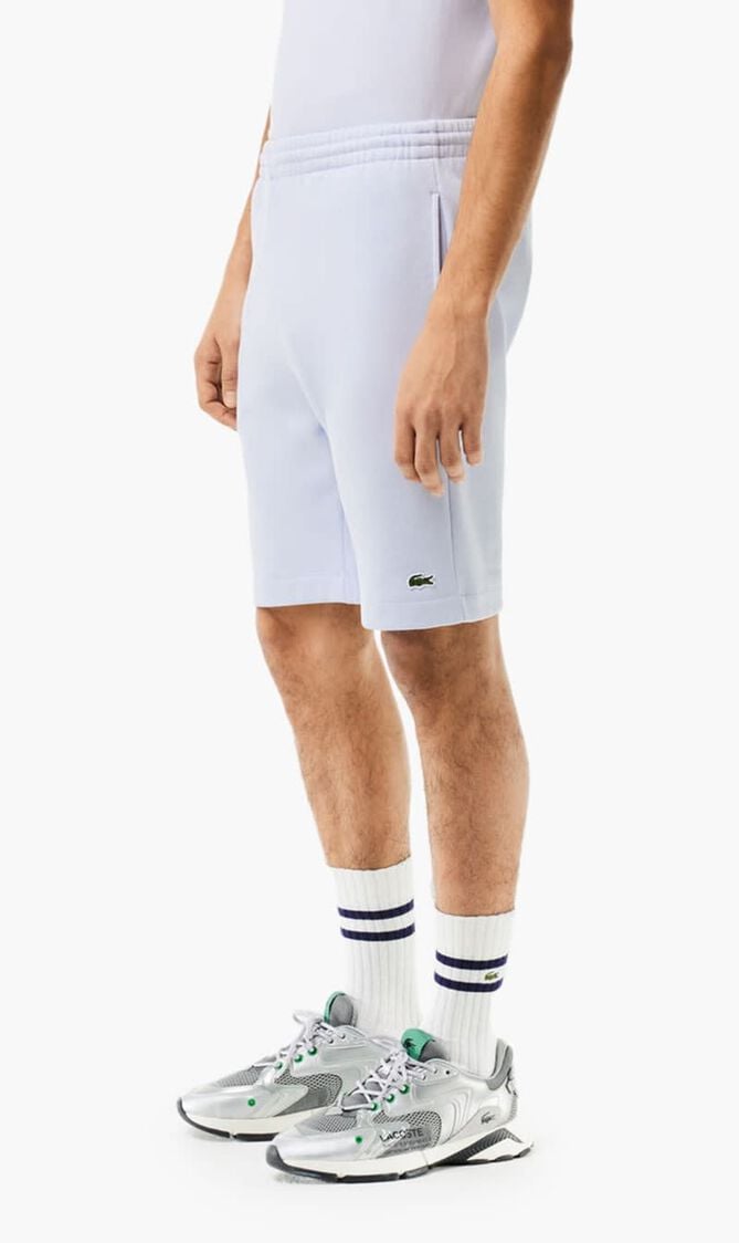 Brushed Cotton Fleece Jogger Shorts