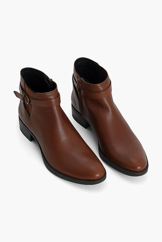 Meldi Leather Ankle Boots