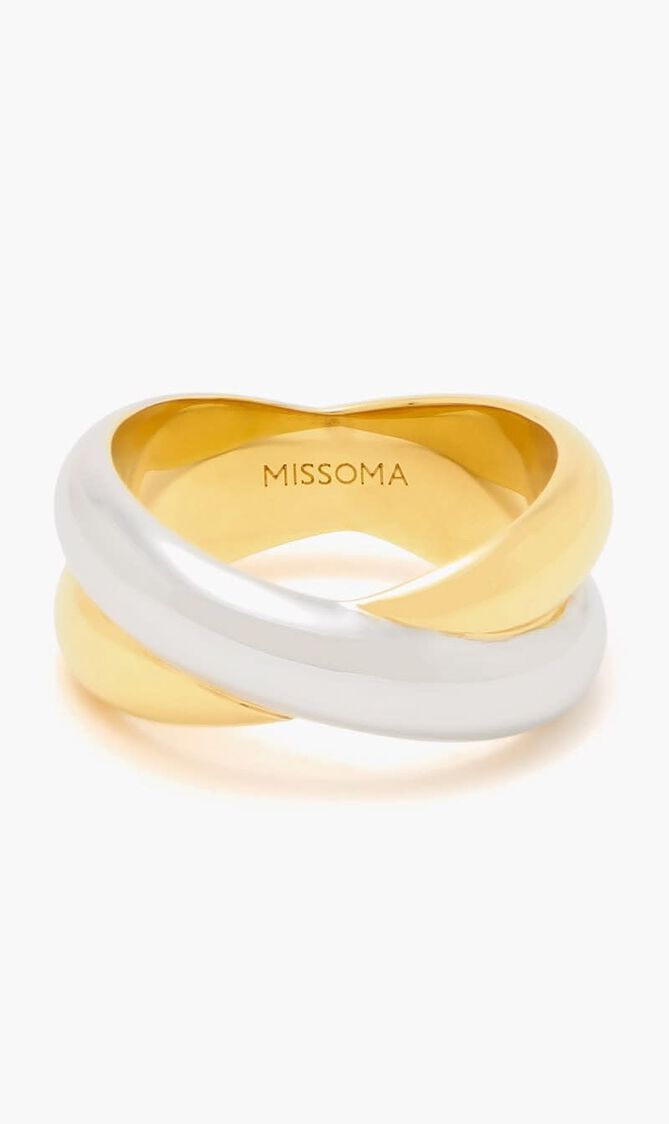 Missoma x Lucy Williams Chunky Entwine Ring