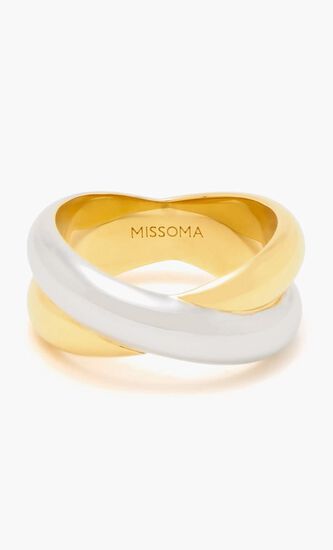 Missoma x Lucy Williams Chunky Entwine Ring