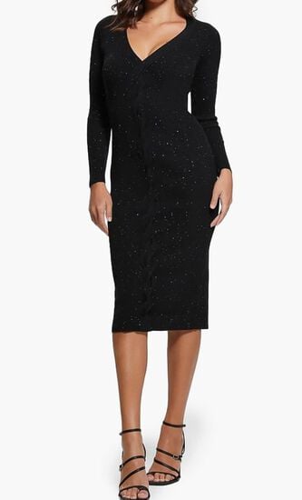 Ls Celia Micro Sequin Swtr Drs