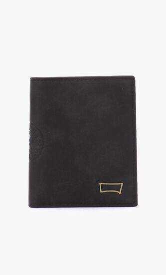 Embossed Logo Bi-Fold Wallet