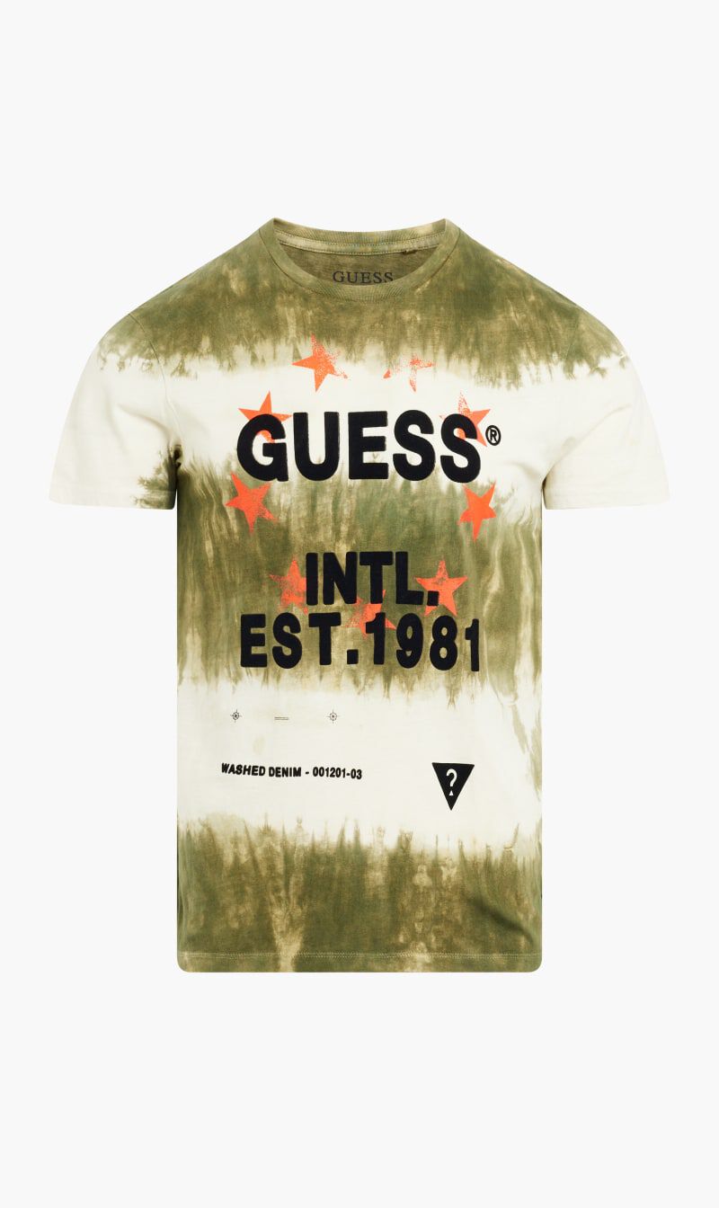 Guess tie dye t shirt cheap