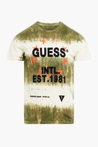 Tie Dye Text Jersey T-shirt