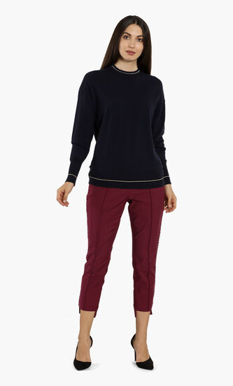Bhekka Oversized Lurex Detail Sweater