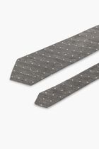 Linen Polka Dots Tie Linen Polka Dots Tie