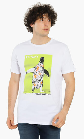 Stylist Penguin T-shirt