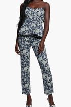 Floral Girly Jacquard Pant