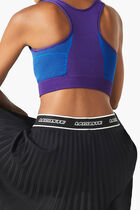 Contrast Striped Seamless Sports Bra