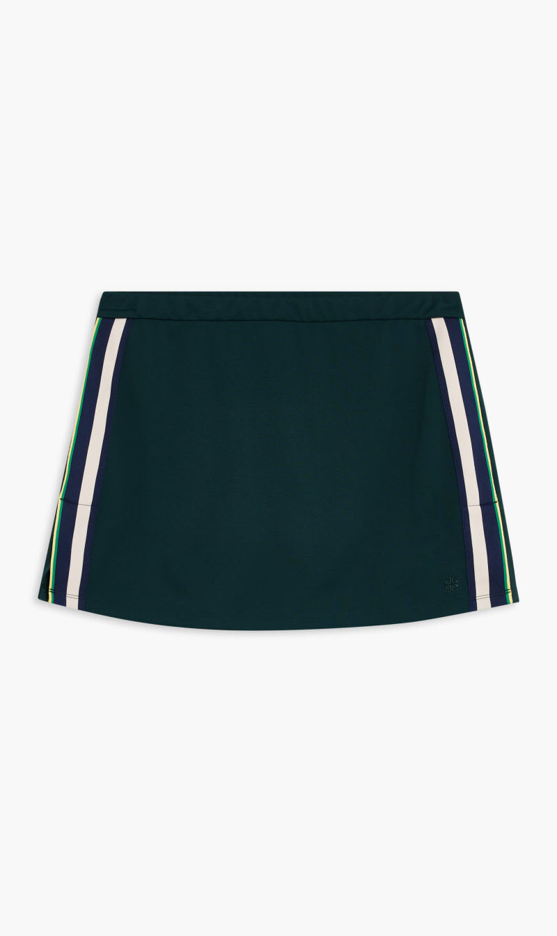 Striped tennis skirt top