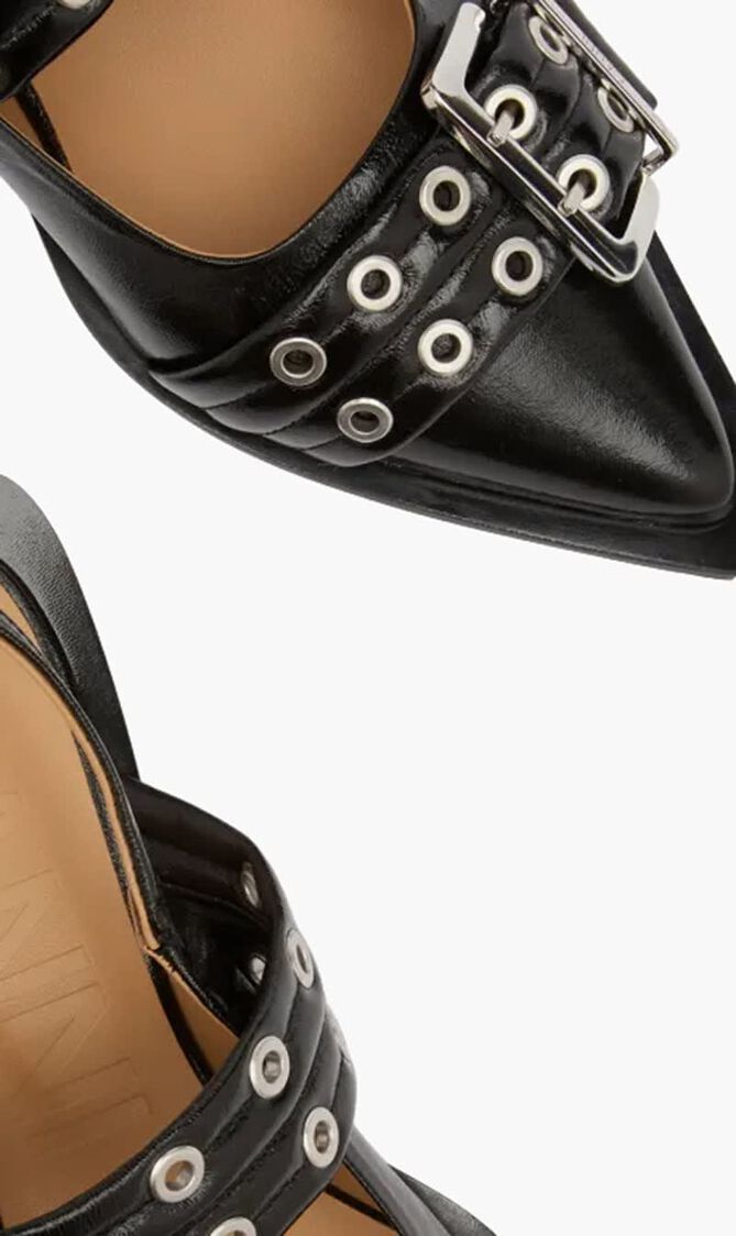 Feminine Buckle Ballerina