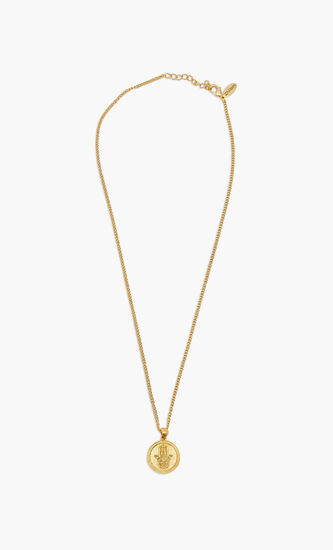 POWER OF BELIEF COIN NECKLACE - PROTECTION