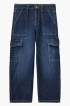 Denim Cargo Pants